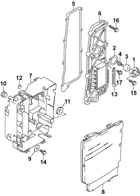 EVINRUDE-JOHNSON 5034603 Rectifier & Regulator EVINRUDE-JOHNSON 5034603 Rectifier & Regulator