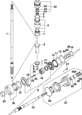 EVINRUDE-JOHNSON 5035155 Shaft, Drive EVINRUDE-JOHNSON 5035155 Shaft, Drive