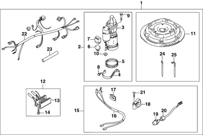 EVINRUDE-JOHNSON 5036244 Motor Assy, Starting EVINRUDE-JOHNSON 5036244 Motor Assy, Starting