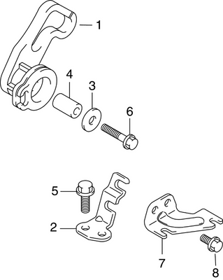 EVINRUDE-JOHNSON 5036917 Bracket, Neutral Safety Cable EVINRUDE-JOHNSON 5036917 Bracket, Neutral Safety Cable