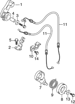 EVINRUDE-JOHNSON 5036924 Cable Assy, Throttle EVINRUDE-JOHNSON 5036924 Cable Assy, Throttle