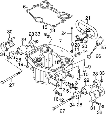 EVINRUDE-JOHNSON 5036936 Pan, Oil EVINRUDE-JOHNSON 5036936 Pan, Oil
