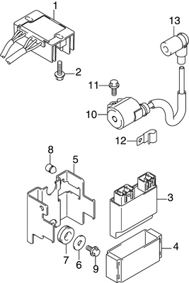 EVINRUDE-JOHNSON 5036985 Holder, Cdi Unit