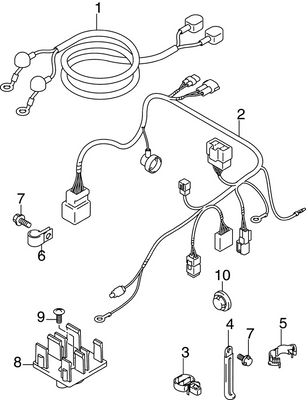 EVINRUDE-JOHNSON 5037161 Harness Assy, Wiring | Rope Models