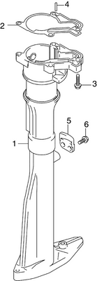 EVINRUDE-JOHNSON 5037344 Gasket, Drive Shaft Hsg