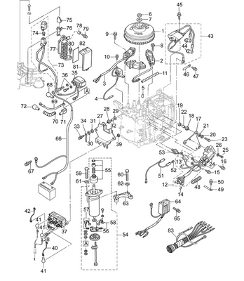 EVINRUDE-JOHNSON 5041151 Fuse Holder Bracket | El, Pl, Px EVINRUDE-JOHNSON 5041151 Fuse Holder Bracket | El, Pl, Px