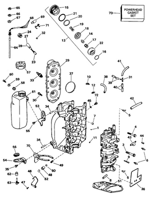 EVINRUDE-JOHNSON 512748 Connector, 3-Pin EVINRUDE-JOHNSON 512748 Connector, 3-Pin