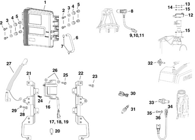 EVINRUDE-JOHNSON 587042 Sensor, Knock EVINRUDE-JOHNSON 587042 Sensor, Knock