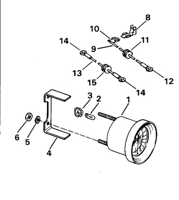 EVINRUDE-JOHNSON 764076 Kit Jauge Correction D'Assiette/Relevage EVINRUDE-JOHNSON 764076 Kit Jauge Correction D'Assiette/Relevage