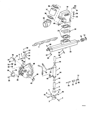 EVINRUDE-JOHNSON 909689 Set Screw EVINRUDE-JOHNSON 909689 Set Screw