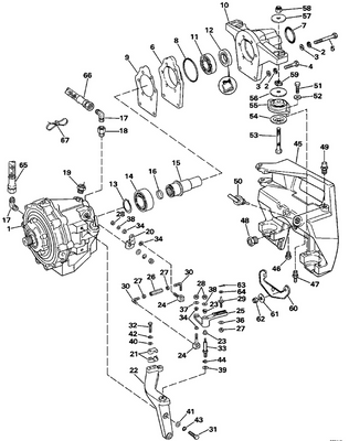 EVINRUDE-JOHNSON 912719 Retaining Ring EVINRUDE-JOHNSON 912719 Retaining Ring