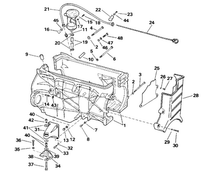EVINRUDE-JOHNSON 915496 Bolt, Cover, Timing Belt EVINRUDE-JOHNSON 915496 Bolt, Cover, Timing Belt