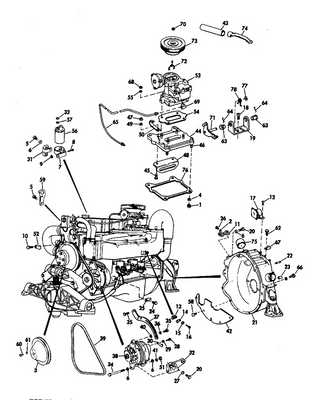 EVINRUDE-JOHNSON 979883 Throttle Shaft & Arm Assembly EVINRUDE-JOHNSON 979883 Throttle Shaft & Arm Assembly