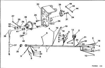 EVINRUDE-JOHNSON 3855242 Terminal
