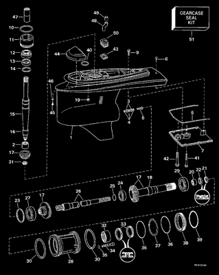 EVINRUDE-JOHNSON 3855798 Shim, Outer Gear, 0.005 In.
