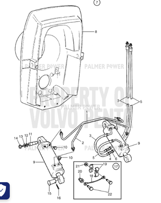 Order VOLVO PENTA 873229 Hydraulic Hose Order VOLVO PENTA 873229 Hydraulic Hose