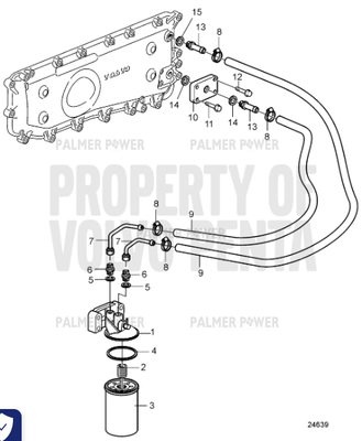 Order VOLVO PENTA 11033093 Pipe Elbow