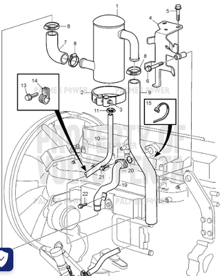 Order VOLVO PENTA 11128756 Hose