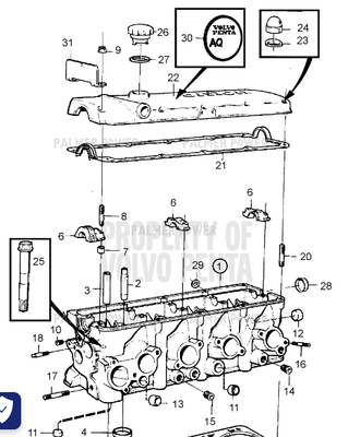 Order VOLVO PENTA 1306341 Screw