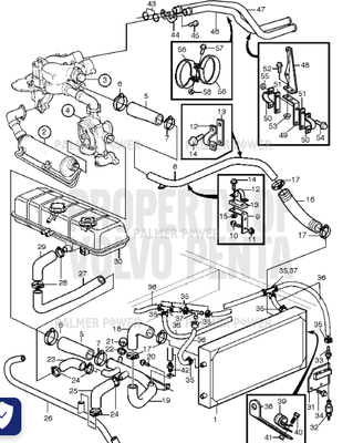 Order VOLVO PENTA 1542598 Hose