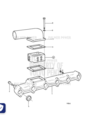 Order VOLVO PENTA 1543172 Sealing Ring