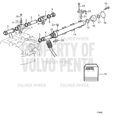 Order VOLVO PENTA 1543577 Sealing Ring