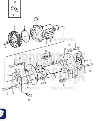 Order VOLVO PENTA 1556186 Companion Flange