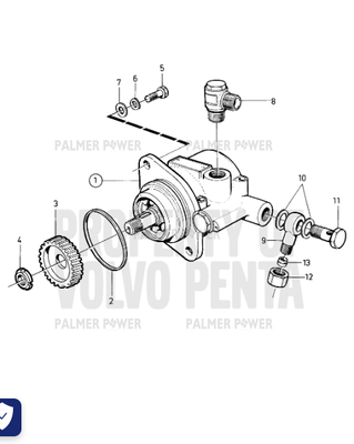 Order VOLVO PENTA 1589925 Pump