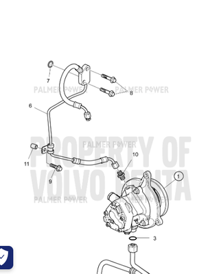 Order VOLVO PENTA 17471655 Pipe Order VOLVO PENTA 17471655 Pipe