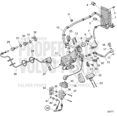 Order VOLVO PENTA 190714 Hollow Screw