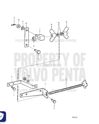 Order VOLVO PENTA 192354 Wing Nut Order VOLVO PENTA 192354 Wing Nut