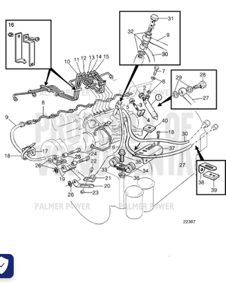 Order VOLVO PENTA 20363743 Pressure Pipe