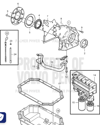 Order VOLVO PENTA 20405635 Suction Pipe