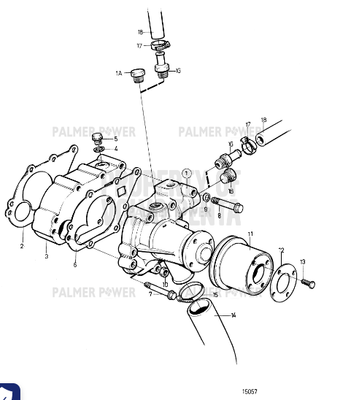 Order VOLVO PENTA 20405647 Hexagon Screw