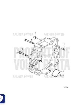Order VOLVO PENTA 20405715 Six Point Screw