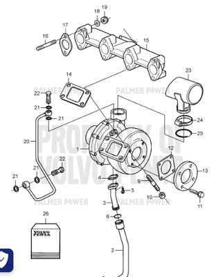 Order VOLVO PENTA 20405916 Flange Order VOLVO PENTA 20405916 Flange