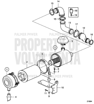 Order VOLVO PENTA 20405949 Vibration Damper