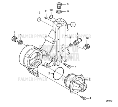 Order VOLVO PENTA 20450737 O-Ring
