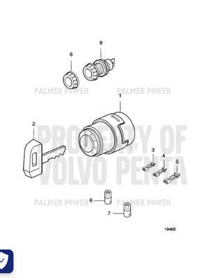 Order VOLVO PENTA 20459879 Terminal