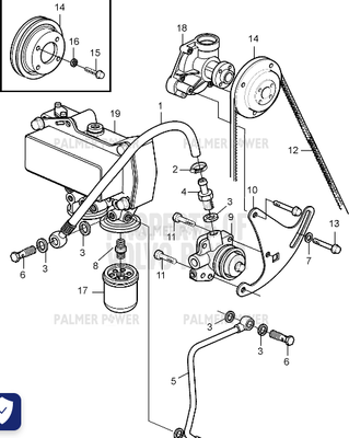 Order VOLVO PENTA 20460044 Hose Assembly