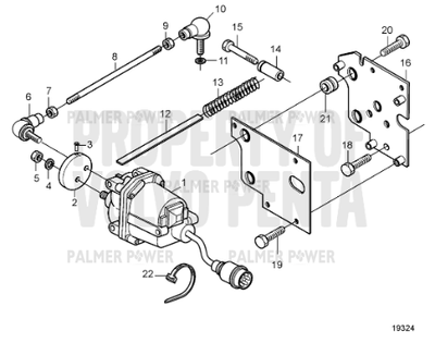 Order VOLVO PENTA 20460270 Bracket