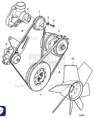 Order VOLVO PENTA 20460302 Pulley Order VOLVO PENTA 20460302 Pulley