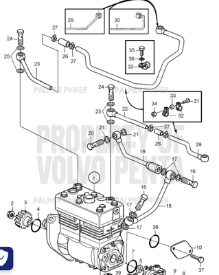 Order VOLVO PENTA 20460410 Coolant Pipe | Ps2 Order VOLVO PENTA 20460410 Coolant Pipe | Ps2