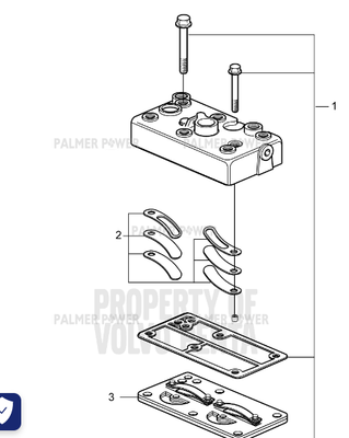 Order VOLVO PENTA 20460476 Gasket