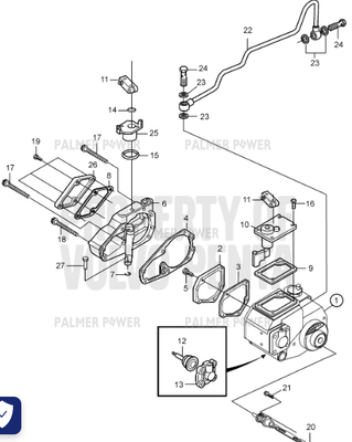 Order VOLVO PENTA 20504812 Pipe