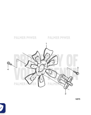 Order VOLVO PENTA 20508000 Fan