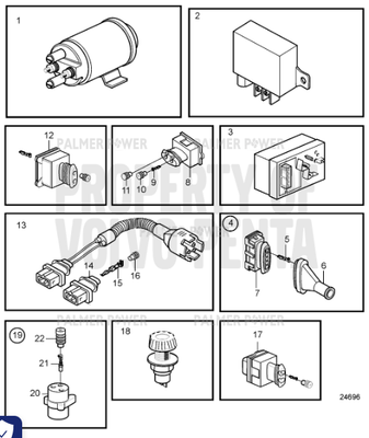 Order VOLVO PENTA 20512323 Connector