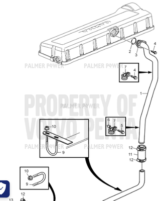 Order VOLVO PENTA 20519942 Breather Pipe Order VOLVO PENTA 20519942 Breather Pipe