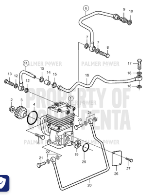 Order VOLVO PENTA 20522567 Coolant Pipe