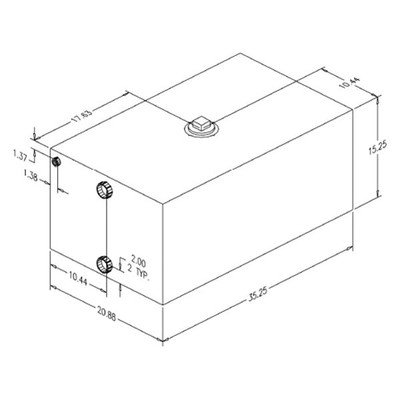 Order MOELLER 041245  - 45 gal Waste Tank Order MOELLER 041245  - 45 gal Waste Tank